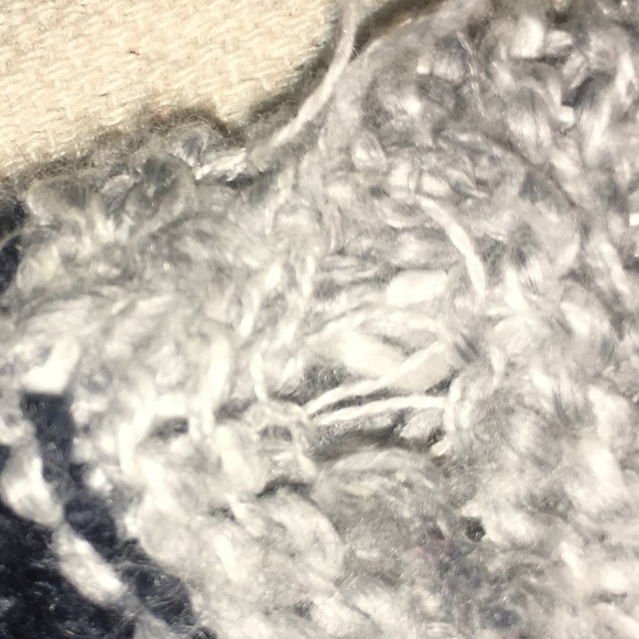 ❌ SOLD ❌ Gilly Hicks Striped Grey & Navy Sweater - Picture 5 of 5